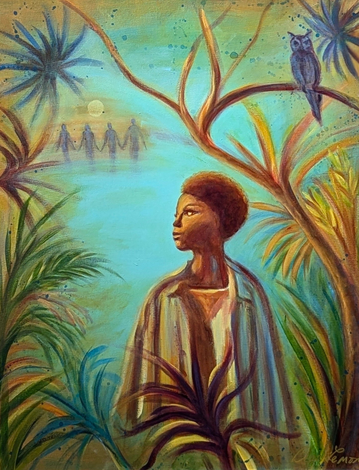 The Wisdom of the Elders - Canvas Print