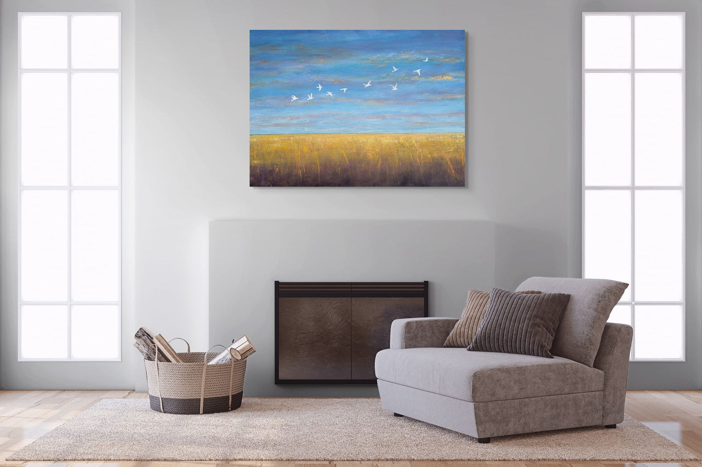 Birds of a Feather - Canvas Print