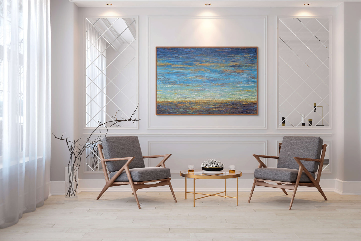 First Ray of Morning Light - Canvas Print