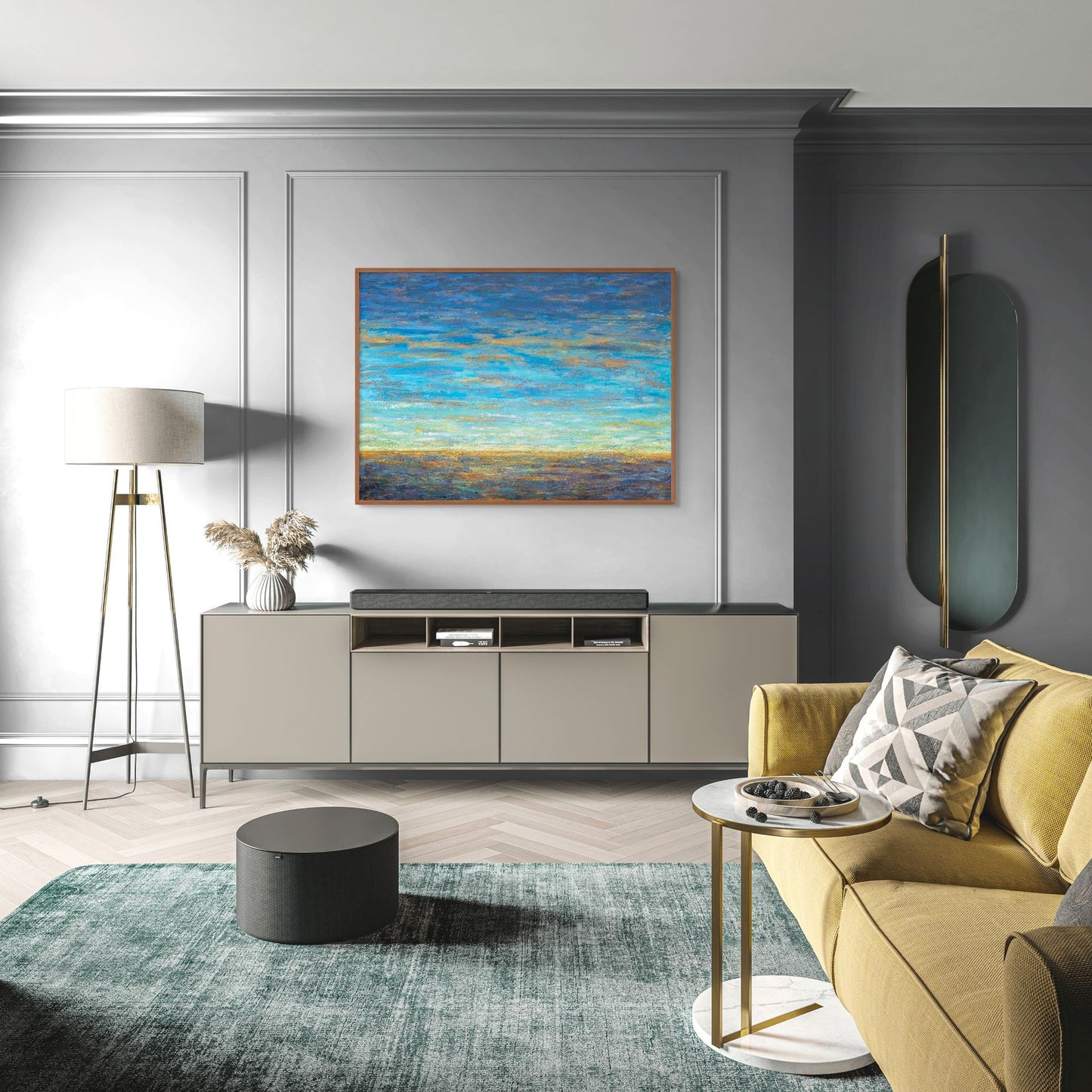 First ray of morning light - Original