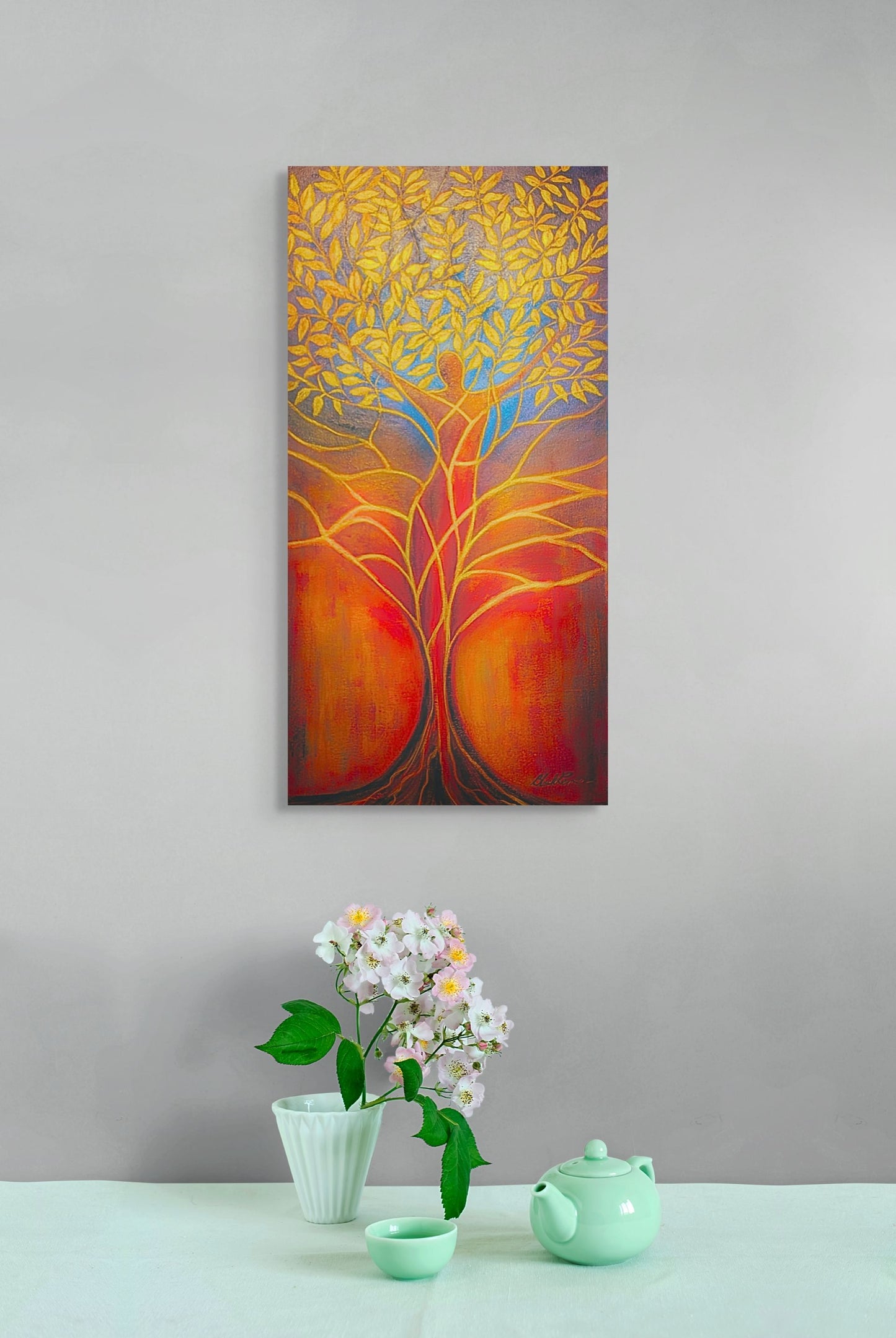 Rooted in Radiance I - Paper Print