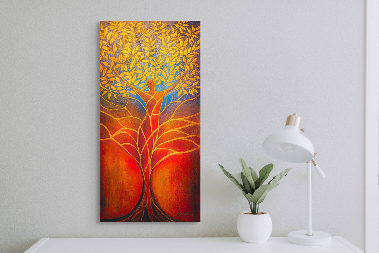 Rooted in Radiance 1 - Canvas Print