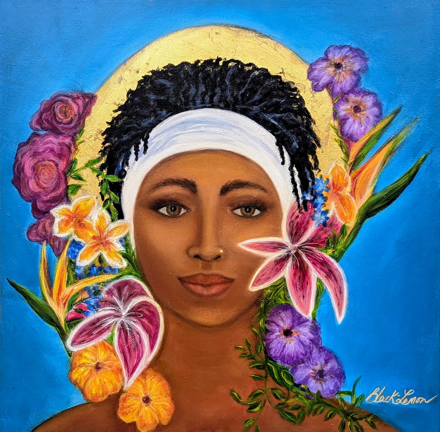 A Garden of Her Own - Canvas Print