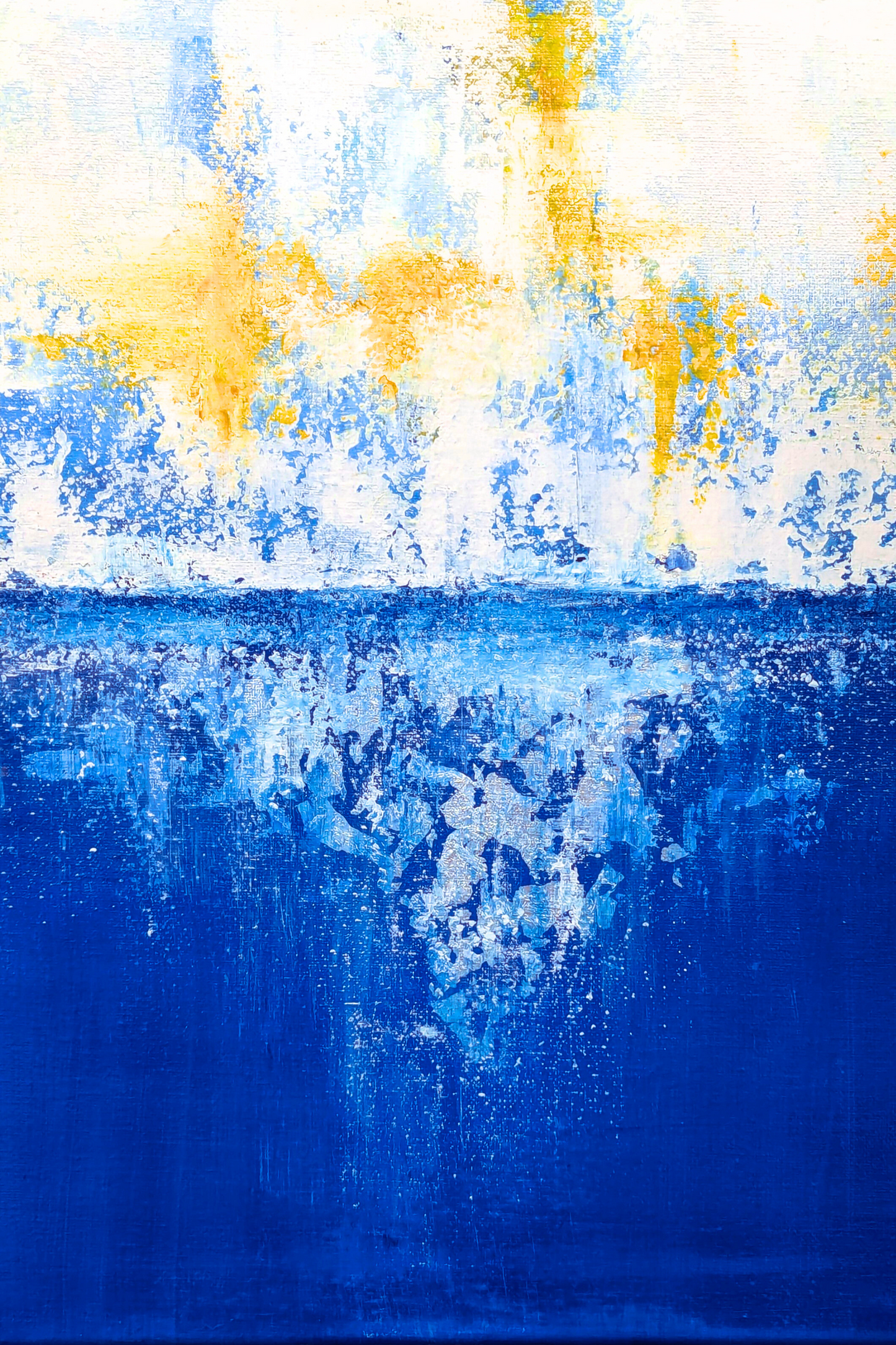 Iceberg - Abstract - Canvas Print