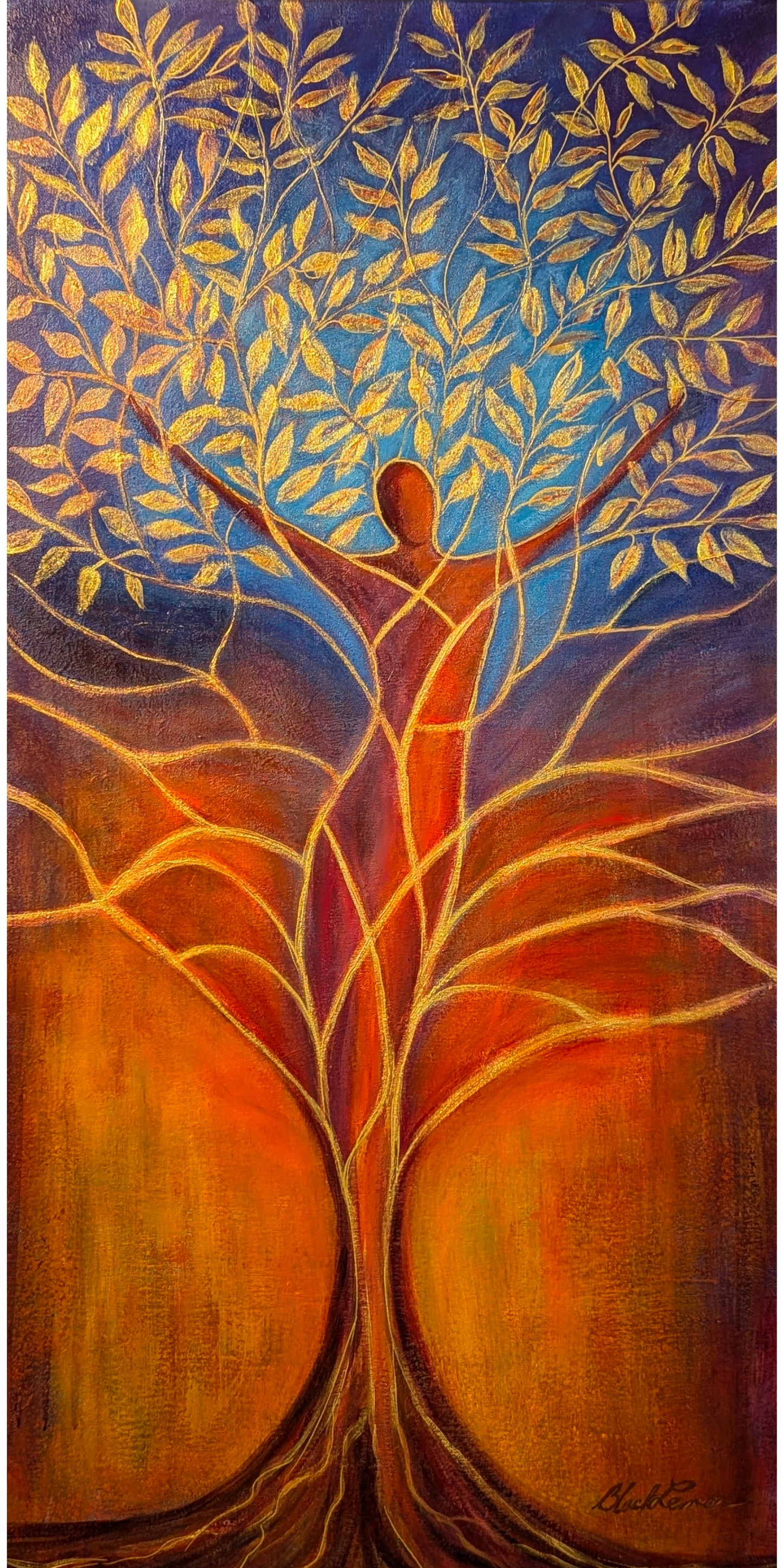 Rooted in Radiance 1 - Canvas Print