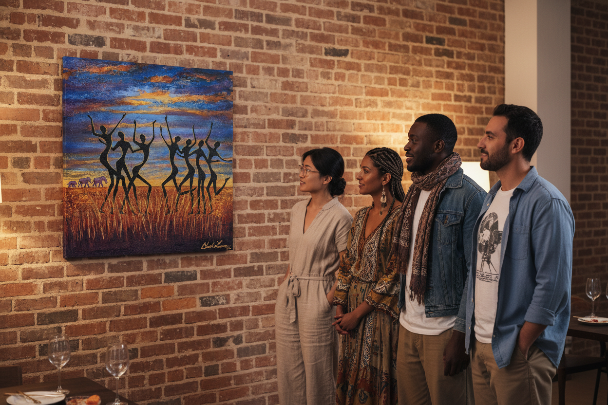 The Power of the Spirit - 40x40 Gallery Setting