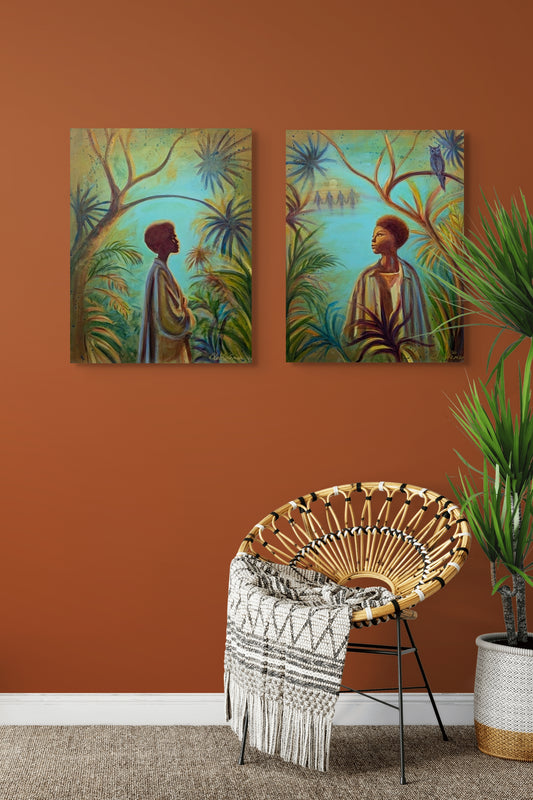 The Wisdom of the Elders - Canvas Print